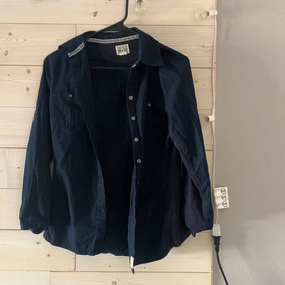 CONVERSE ONE STAR BUTTON UP VINTAGE SHIRT